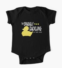 The Snuggly Duckling - WHITE One Piece - Short Sleeve