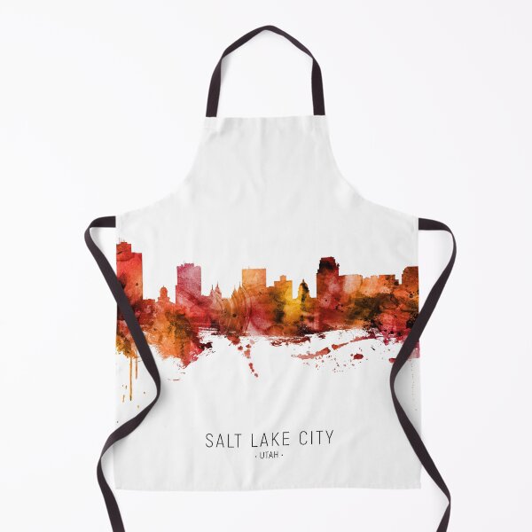 Artikelvorschau, Salt Lake City Utah Skyline entworfen und verkauft von ArtPrints.