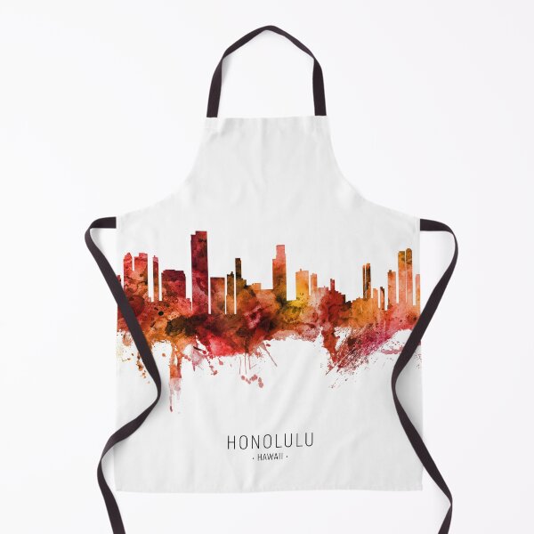 Item preview, Honolulu Hawaii Skyline designed and sold by ArtPrints.