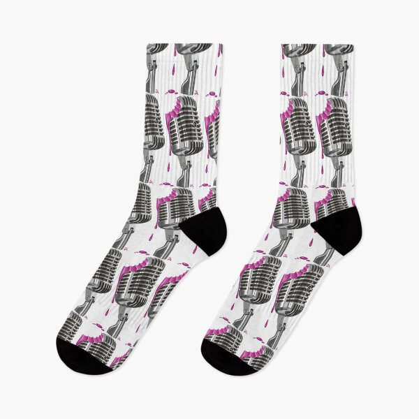 Item preview, Bite the Microphone Pink designed and sold by zomboy.