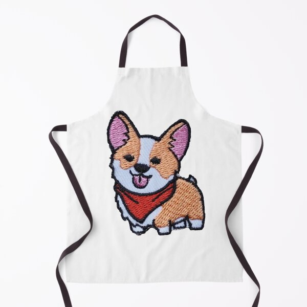 Item preview, Corgi with Scarf Sticker designed and sold by designolo.