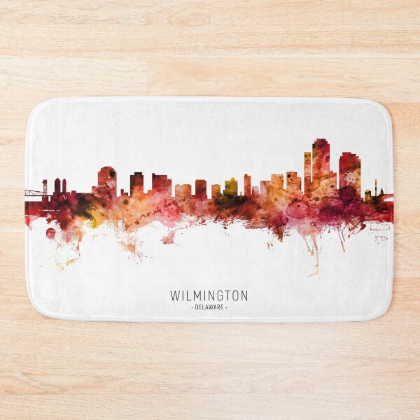 Item preview, Wilmington Delaware Skyline designed and sold by ArtPrints.