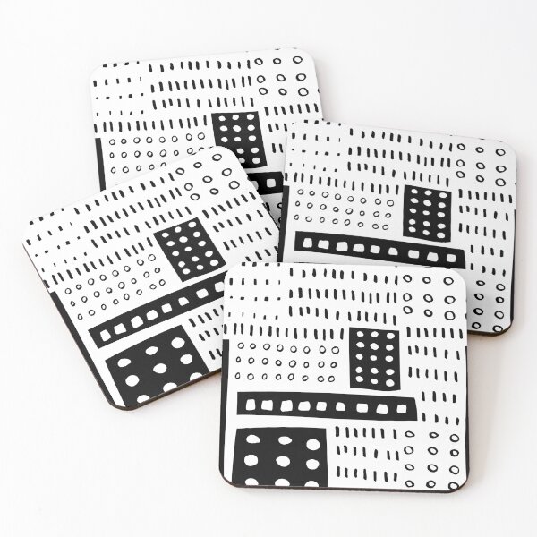 Item preview, Black and white geometric designed and sold by Sva-ria.