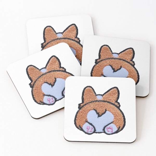 Item preview, Corgi lying down Sticker designed and sold by designolo.