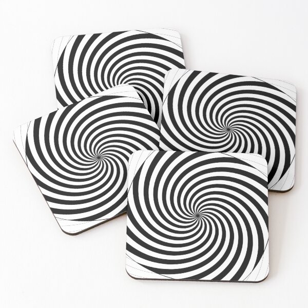 Item preview, optical illusion spiral cool mask designed and sold by nyco.