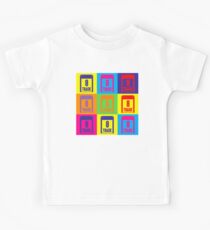 8 Track Pop Art T-Shirt Kids Tee
