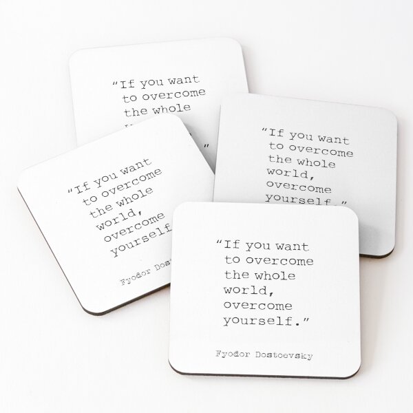 Item preview, Fyodor Dostoevsky quote  designed and sold by Ariana Mila -  Awesome quotes.