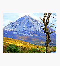 Mount Errigal In Late Summer Photographic Print