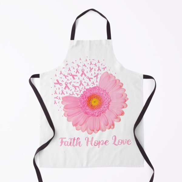 Item preview, Faith Hope Love Breast Cancer Awareness Flower Pink designed and sold by JonesErin.
