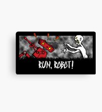 Run, Robot! Canvas Print