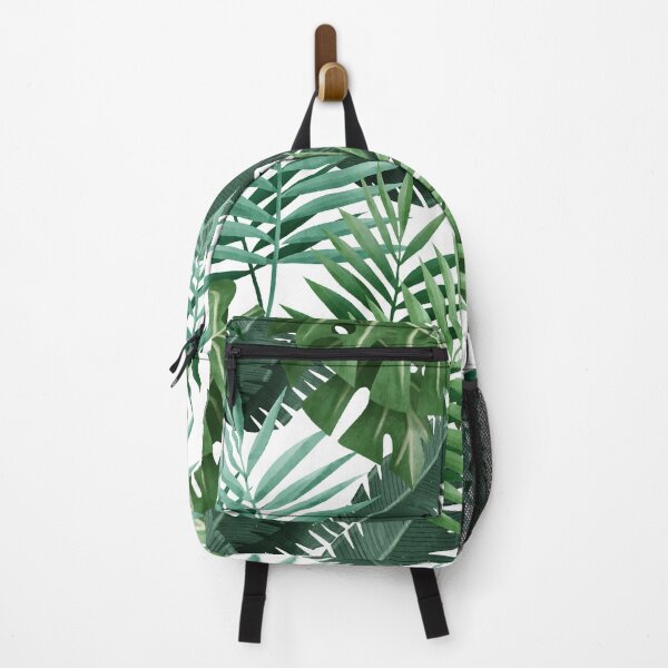 Item preview, Tropical Pattern Palm Tree Monstera Green Leaves designed and sold by SoccaTamam.