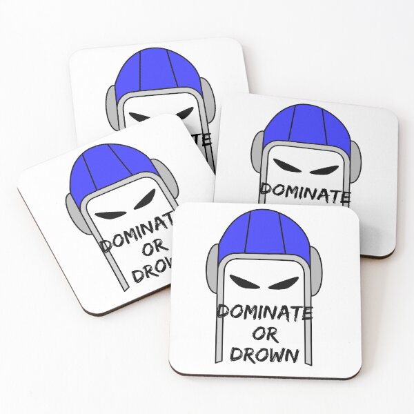 Item preview, Water Polo Cap Dominate or Drown Gift Quote designed and sold by Watersolution.