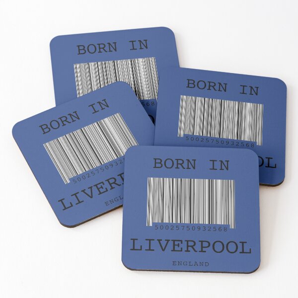 Item preview, Nacido en Liverpool Idea de regalo de código de barras para Scouser designed and sold by Kipcio.
