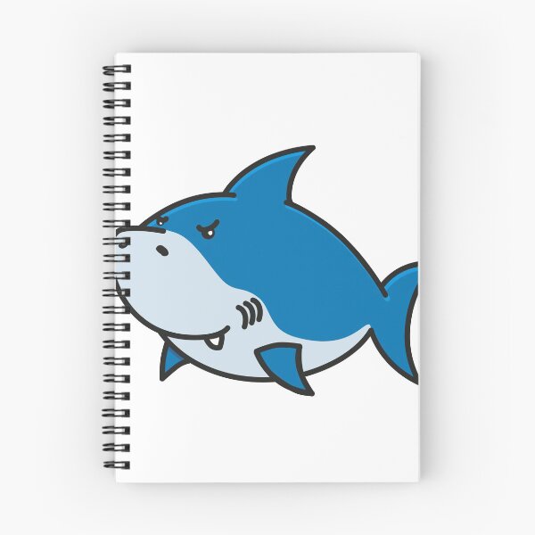 Item preview, Cute kawaii shark designed and sold by apicon.