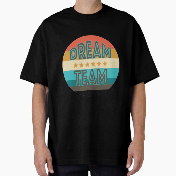 Item preview, dream team team colleague work office family sport vintage designed and sold by Catcrea.