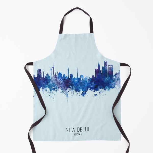 Item preview, New Delhi India Skyline designed and sold by ArtPrints.