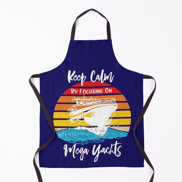 Item preview, Keep Calm By Focusin On Mega Yachts designed and sold by Anushka-art.