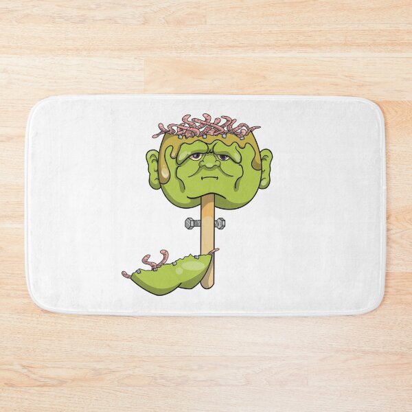 Item preview, Halloween caramel candy apple Frankenstein designed and sold by Fruit-Tee.