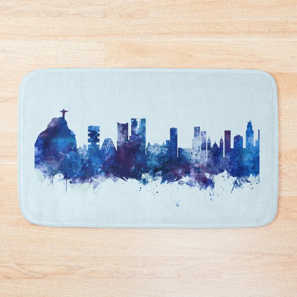 Item preview, Rio de Janeiro Brazil Skyline designed and sold by ArtPrints.