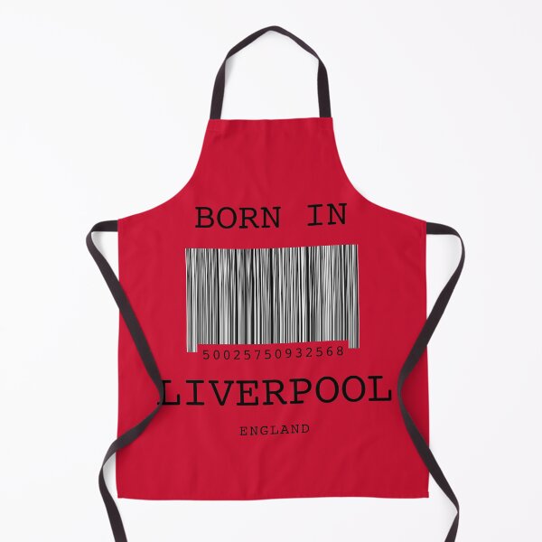 Artikelvorschau, Geboren in Liverpool Barcode Geschenke für Scouser entworfen und verkauft von Kipcio.