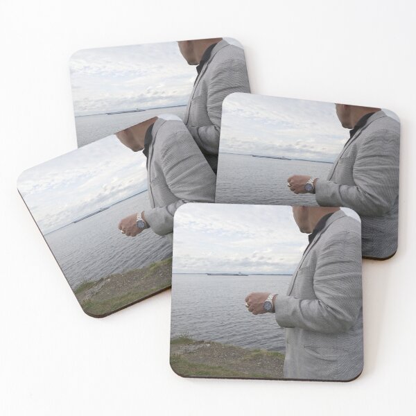 Item preview, Tough guy in linen suit looking out at a ship designed and sold by ibwr1.