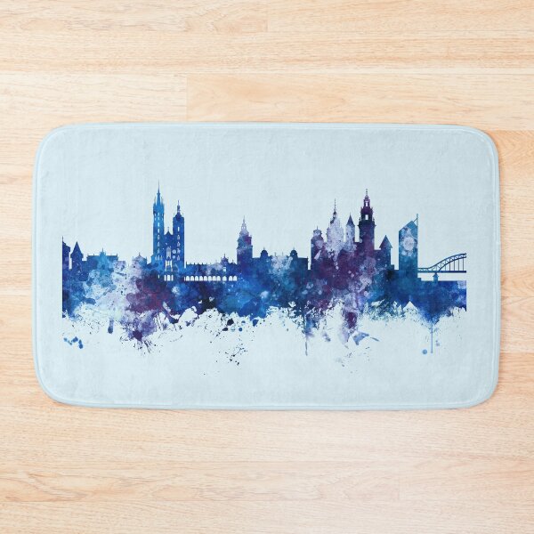 Item preview, Krakow Poland Skyline designed and sold by ArtPrints.