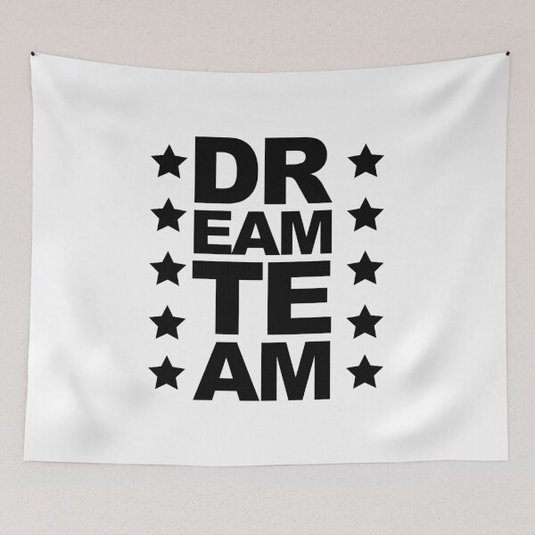 Item preview, dream team team big letters designed and sold by Catcrea.