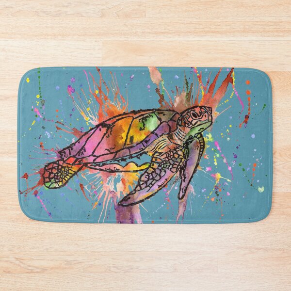Item preview, Rainbow Sea Turtle designed and sold by MenagerieMayhem.