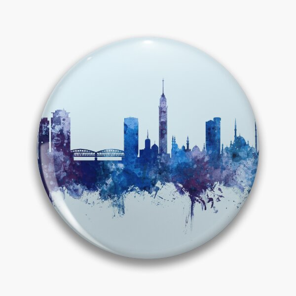 Item preview, Cairo Egypt Skyline designed and sold by ArtPrints.