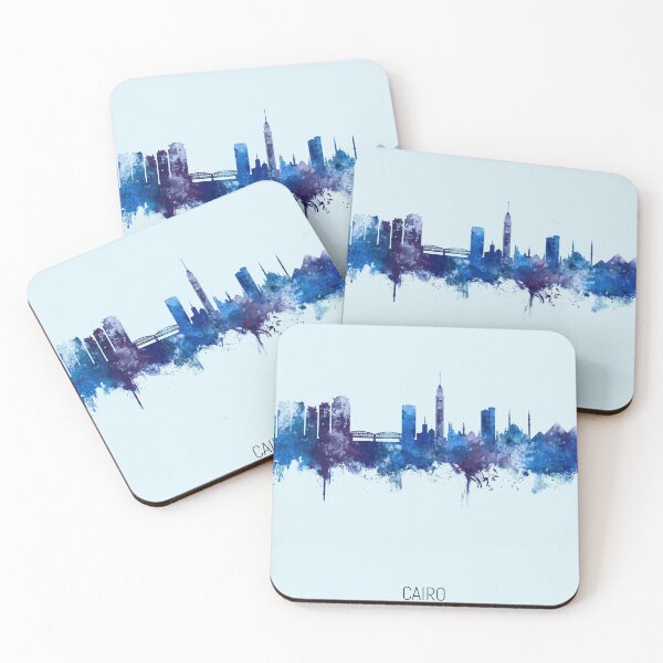 Item preview, Cairo Egypt Skyline designed and sold by ArtPrints.
