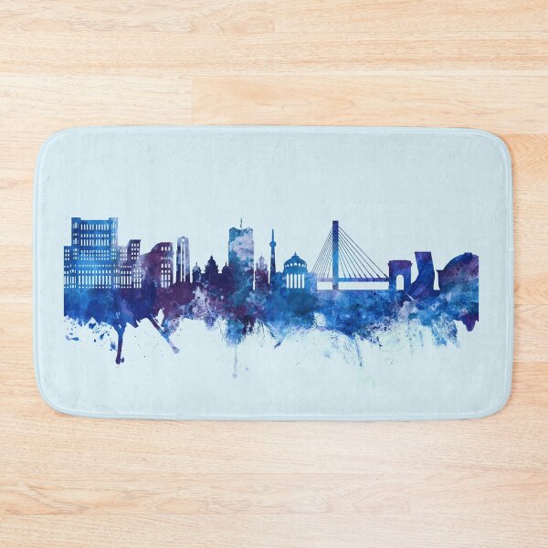 Item preview, Bucharest Romania Skyline designed and sold by ArtPrints.