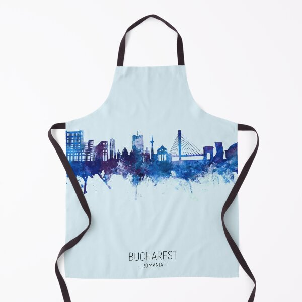 Item preview, Bucharest Romania Skyline designed and sold by ArtPrints.
