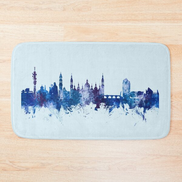 Item preview, Zaragoza Spain Skyline designed and sold by ArtPrints.