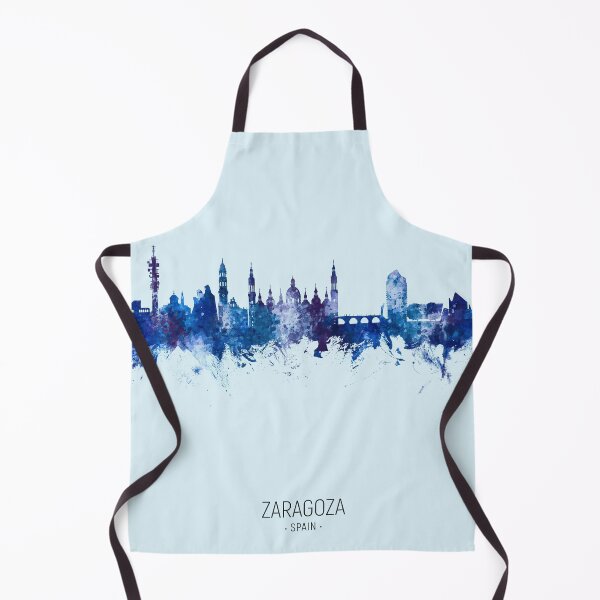 Item preview, Zaragoza Spain Skyline designed and sold by ArtPrints.