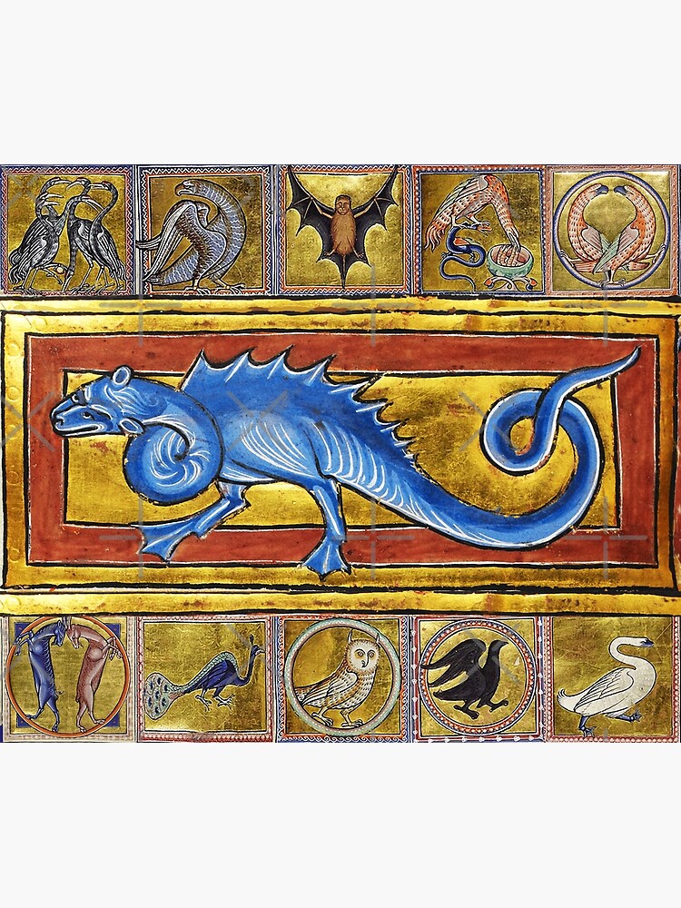 Dragon Digital Download Mythical Medieval Serpents Dragons 