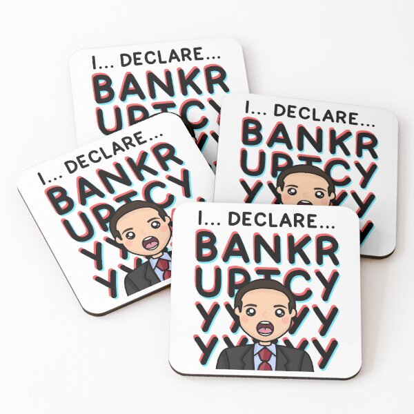 Item preview, The Office 'I DECLARE BANKRUPTCY' designed and sold by cutermelon.