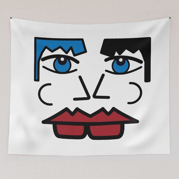 Item preview, Abstract Kiss designed and sold by StupidHeadArt.