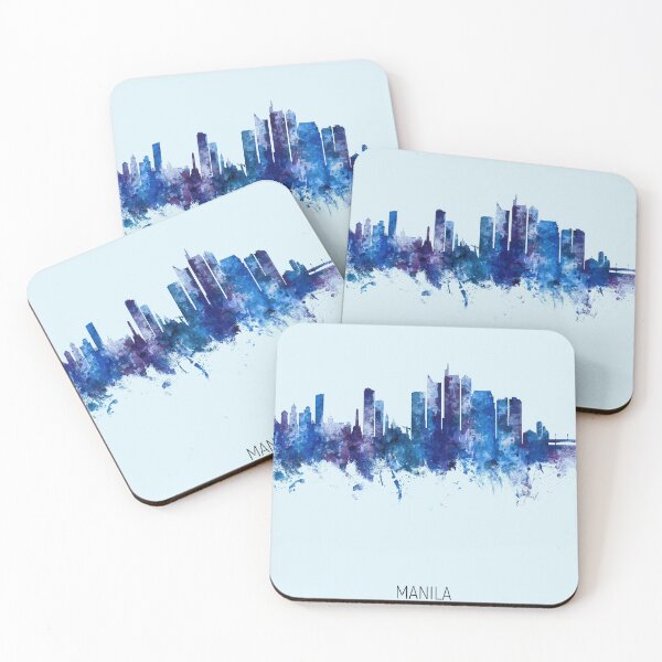 Item preview, Manila Philippines Skyline designed and sold by ArtPrints.