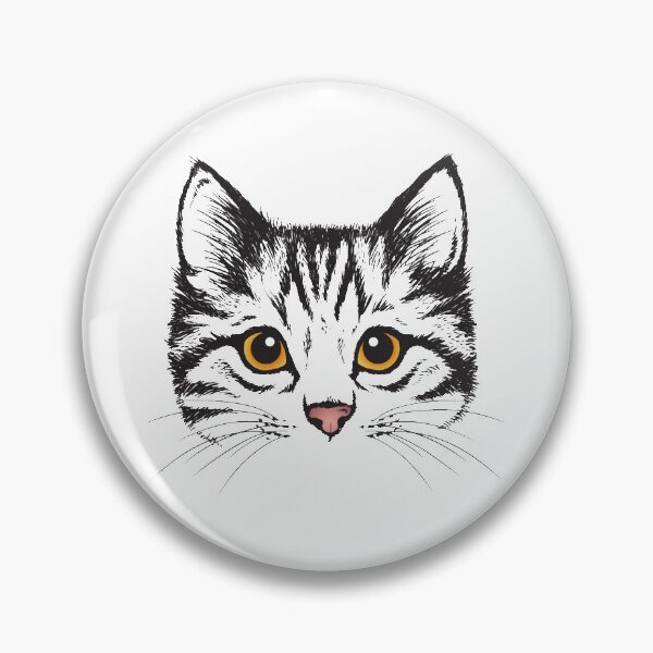 Item preview, Kitten Face designed and sold by Cat2D.