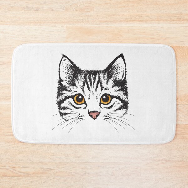 Item preview, Kitten Face designed and sold by Cat2D.