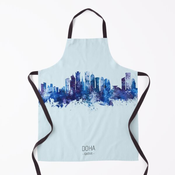 Item preview, Doha Qatar Skyline designed and sold by ArtPrints.