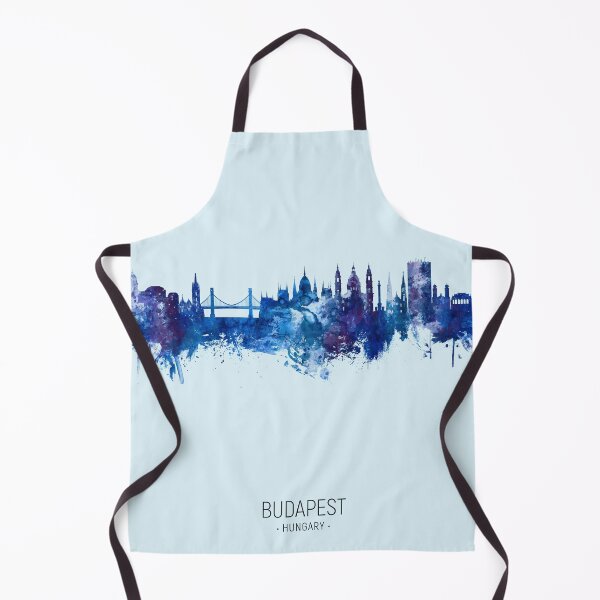 Item preview, Budapest Hungary Skyline designed and sold by ArtPrints.