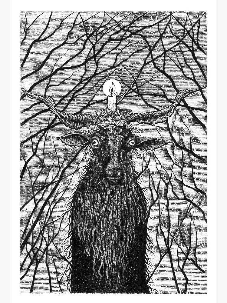 The Old Goat  Art Board Print for Sale by LoneAngel