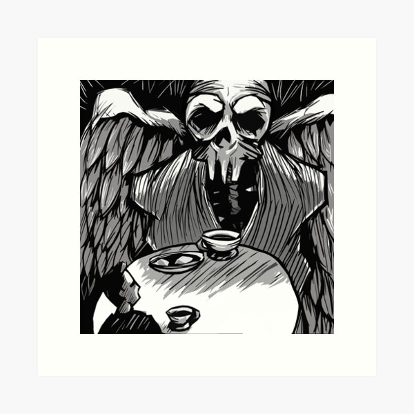 Dark Contemplation Art Print