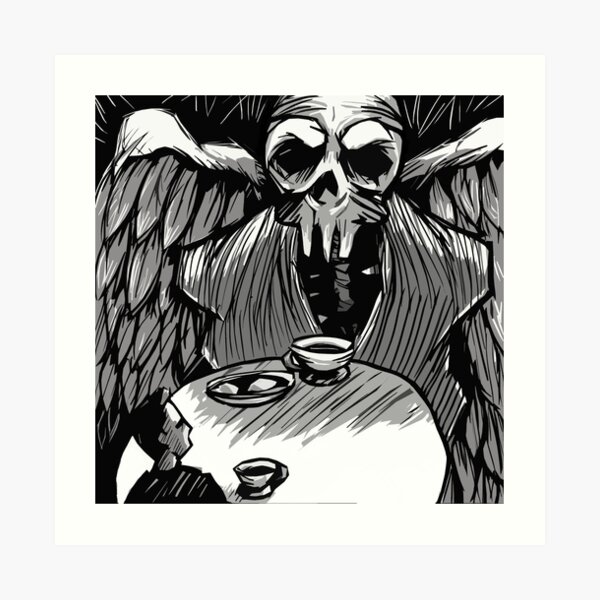 Dark Contemplation Art Print