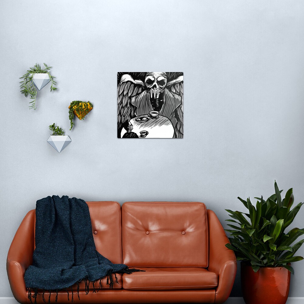 Dark Contemplation Metal Print