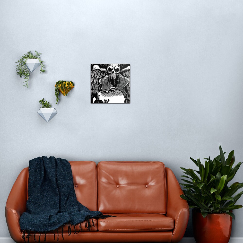Dark Contemplation Metal Print