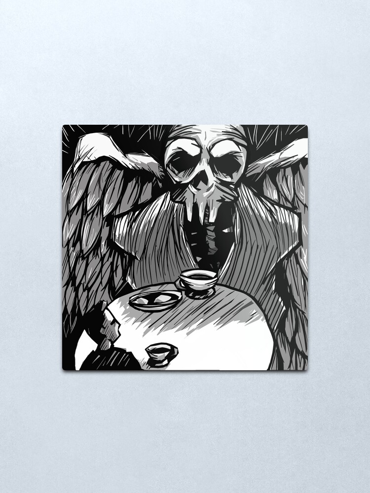 Alternate view of Dark Contemplation Metal Print