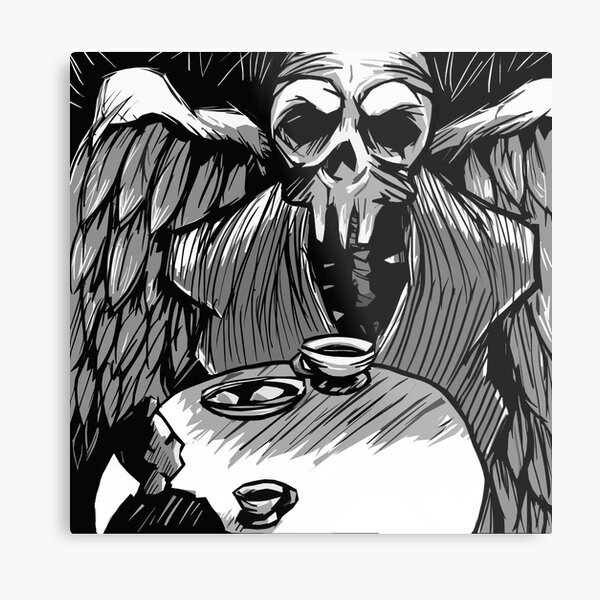 Dark Contemplation Metal Print