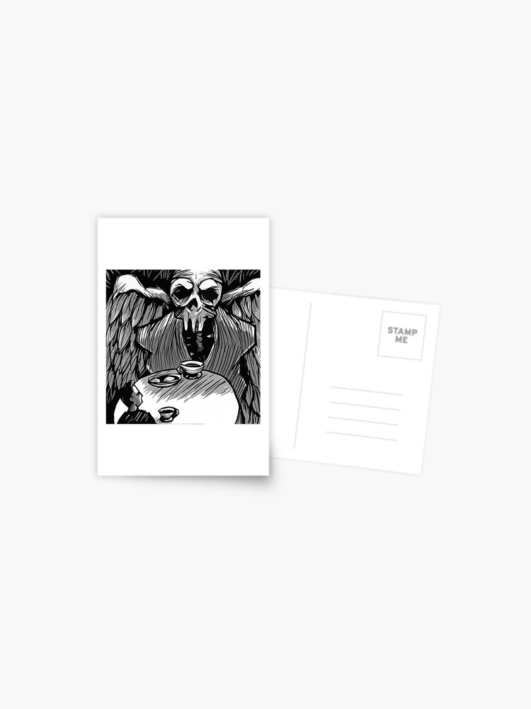 Thumbnail 1 of 2, Postcard, Dark Contemplation designed and sold by mistertengu74.